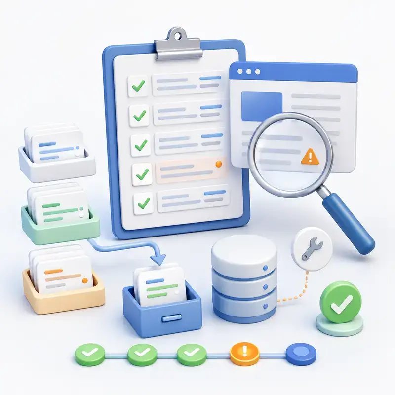 Minh họa dự án kiểm tra web và nhập dữ liệu